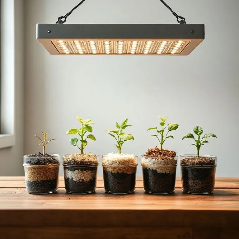 Evde Mikro Tarımda Işıklandırma ve Toprak Karışımları İçin 5 Kolay Yöntem