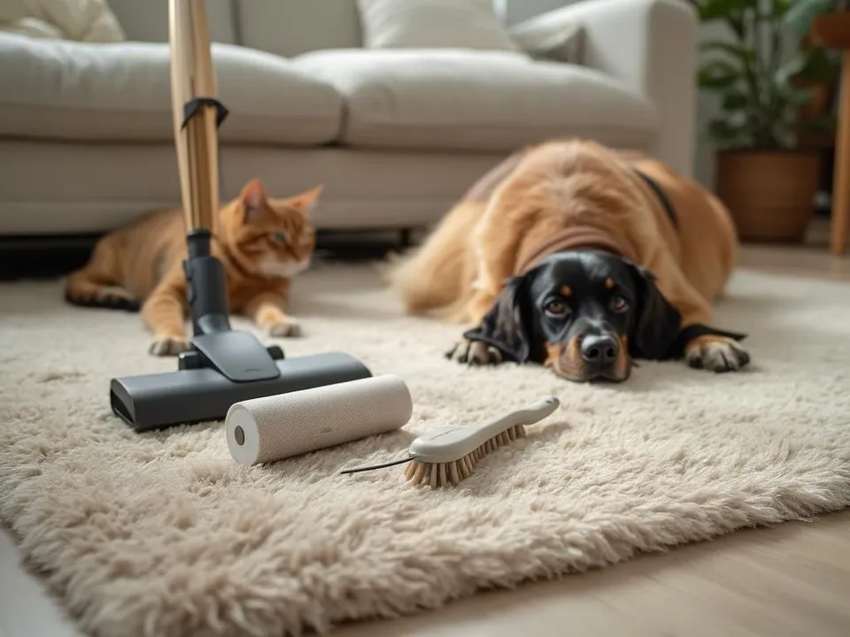 Kedi ve Köpekler İçin Evde Tüy Toplamayı Kolaylaştıran 7 Pratik Yöntem