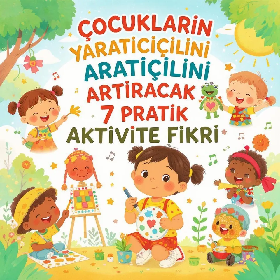 Çocukların Yaratıcılığını Artıracak 7 Pratik Aktivite Fikri