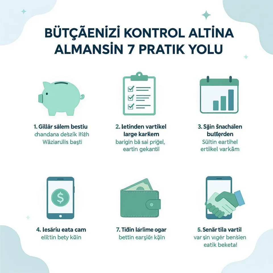 Bütçenizi Kontrol Altına Almanın 7 Pratik Yolu