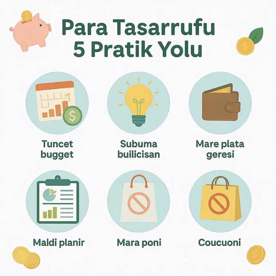 Para Tasarrufu Yapmanın 5 Pratik Yolu