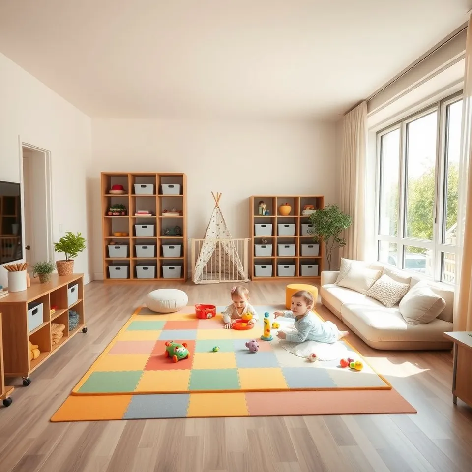 Çocuklarla Evde Güvenli Oyun Alanı Yaratmanın 5 Pratik Yolu