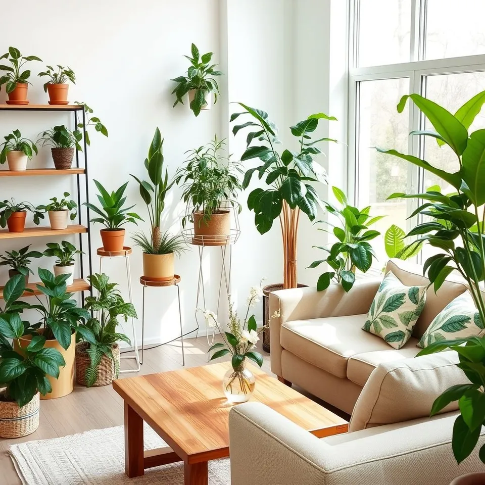 Evde Doğa Temalı Dekorasyonun Pratik Yolları