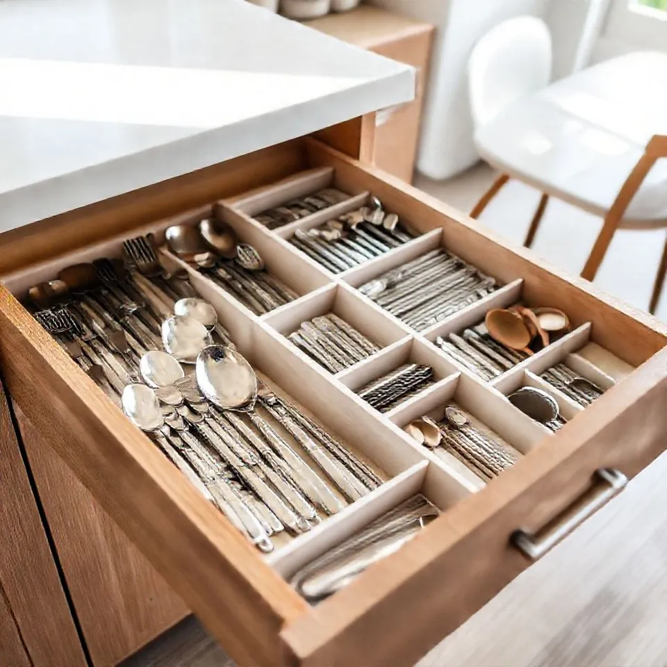 Mutfağınızda Çekmecelerdeki Dağınıklığı Hızla Gideren 3 Pratik Yol