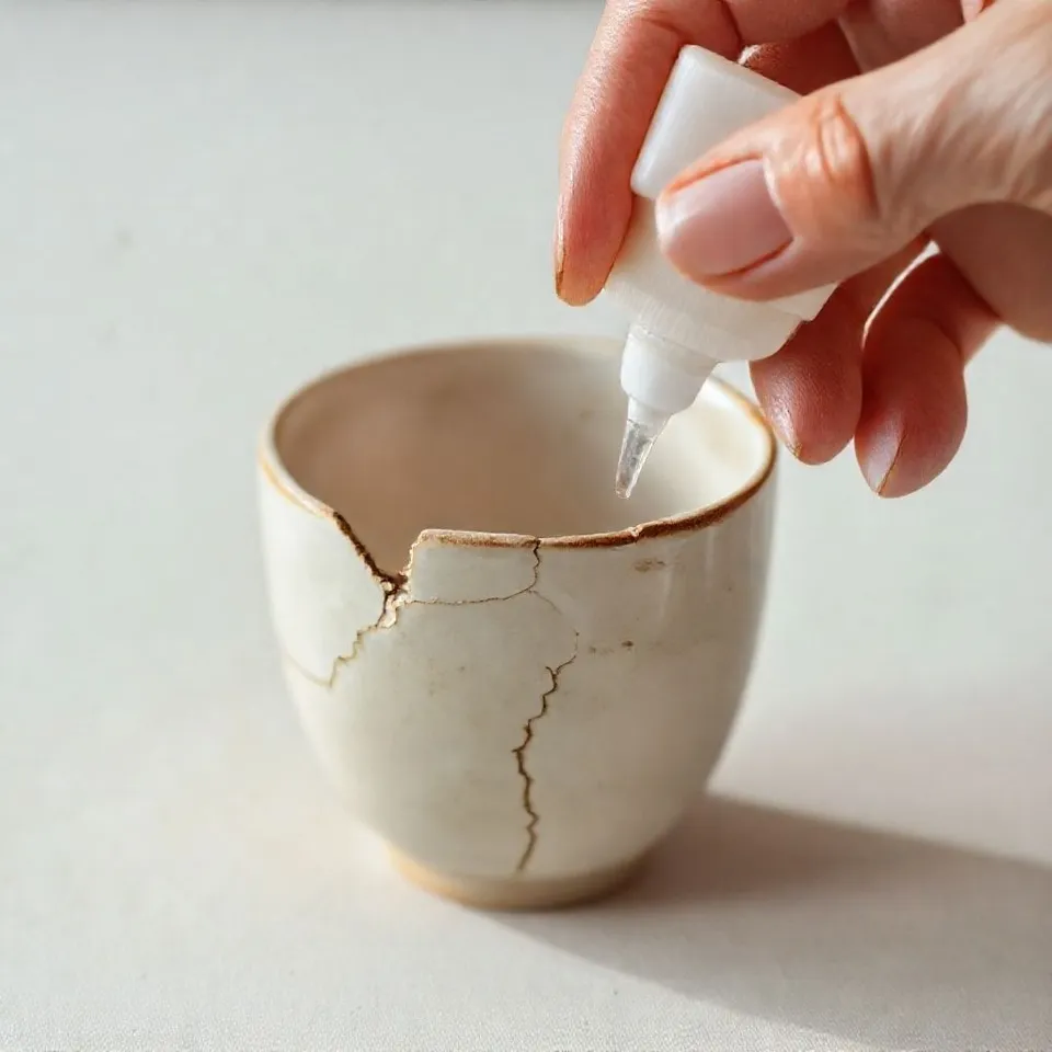 Kırık Kupa veya Bardakları Onarmanın Basit Yolu