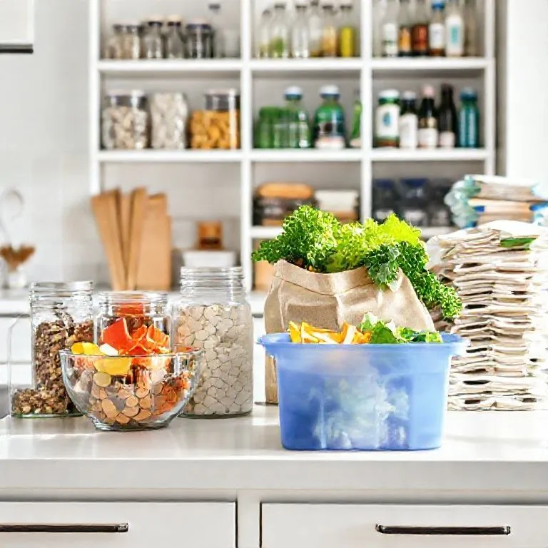 Evde Atıkları Azaltmak ve Geri Kazanmak İçin 5 Basit İpucu