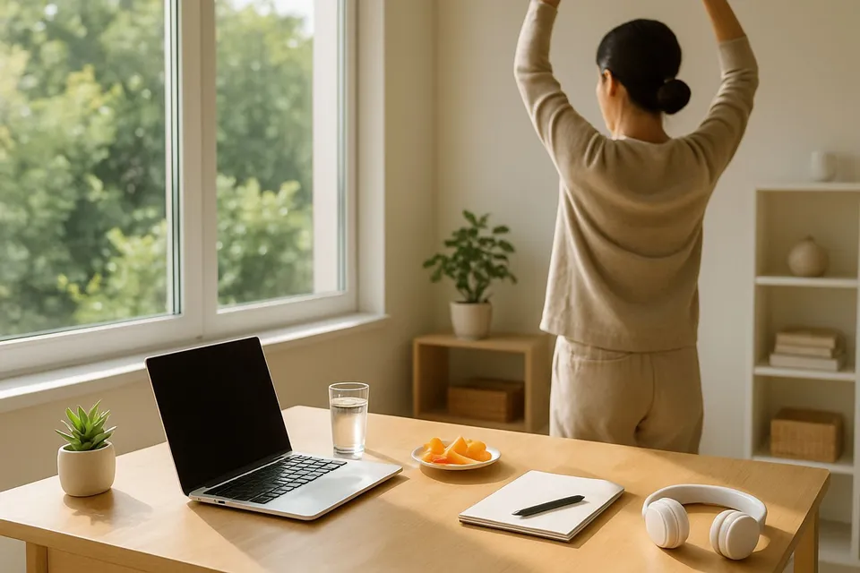 Ev Ofisinde Gün Boyu Enerjik Kalmanın 5 Basit Hilesi