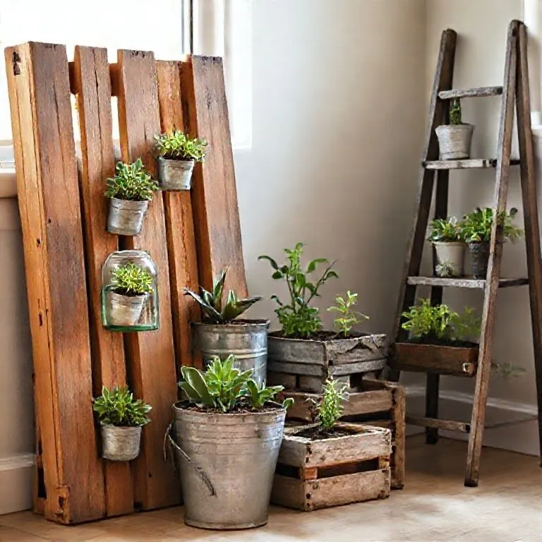 İkinci El Eşyalarla Evde Mini Bahçe Kurmanın 5 Pratik Hilesi